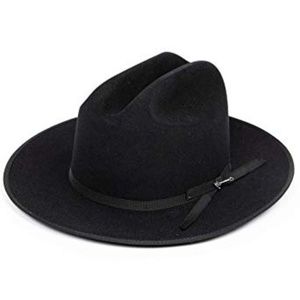 Stetson Open Road 6X black felt cowboy hat size 7